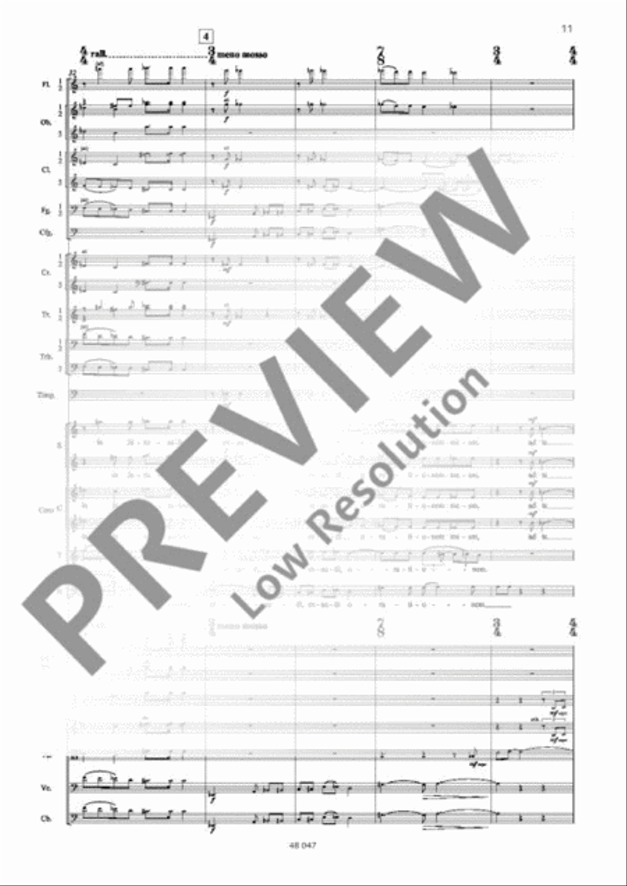 Polish Requiem 4-Part scores gallery preview page 12