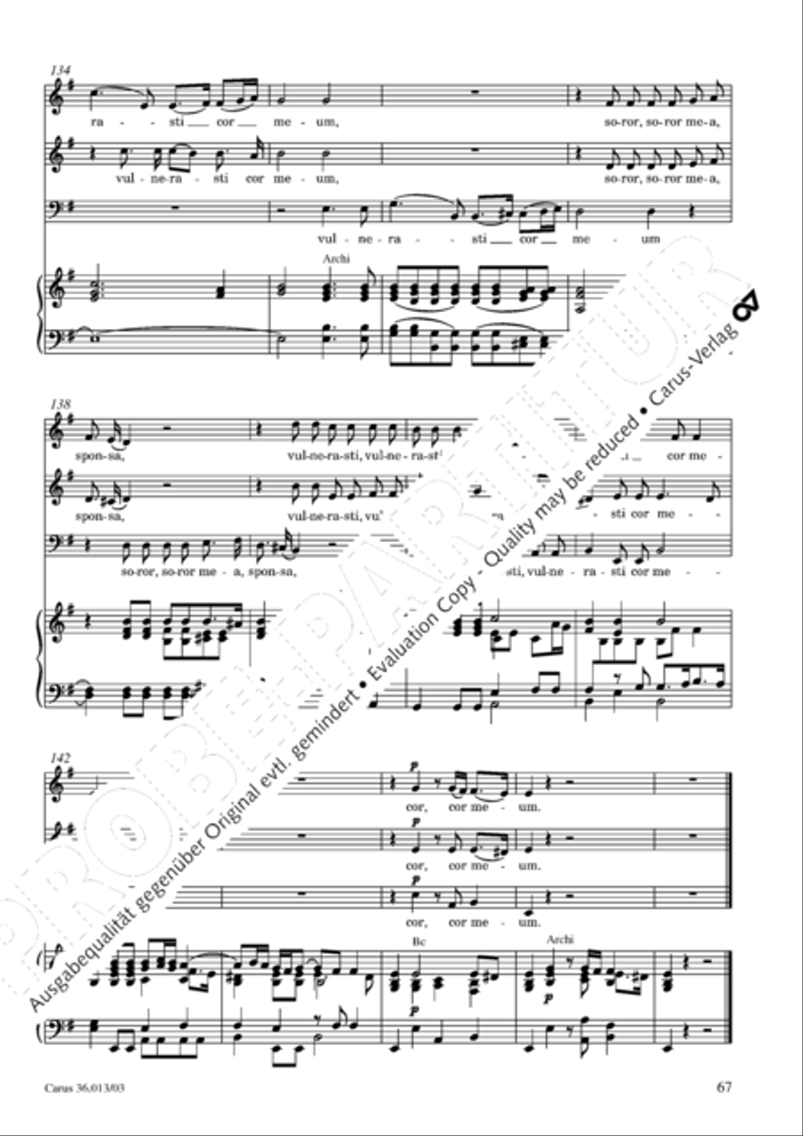 Membra Jesu nostri SSATB scores gallery preview page 68
