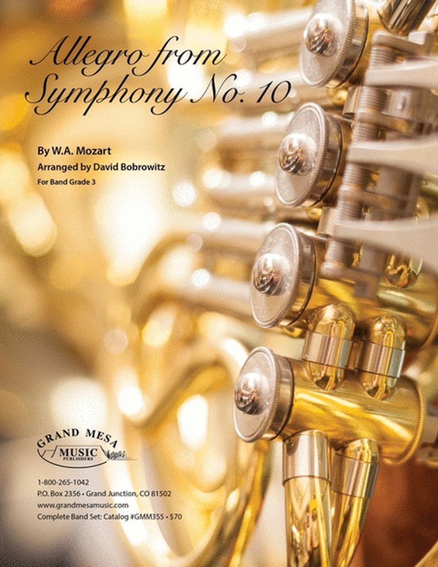 Allegro From Symphony No 10 Cb3 Sc/Pts
