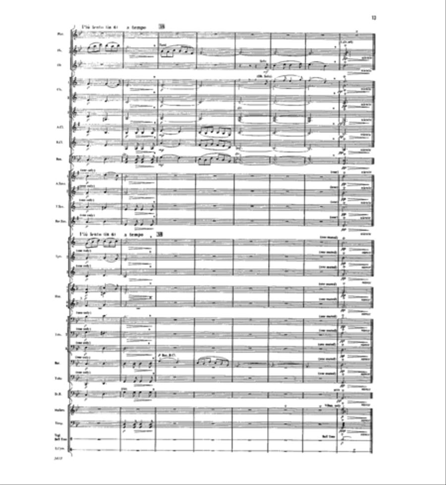 Three Folk Miniatures Concert Band scores gallery preview page 11