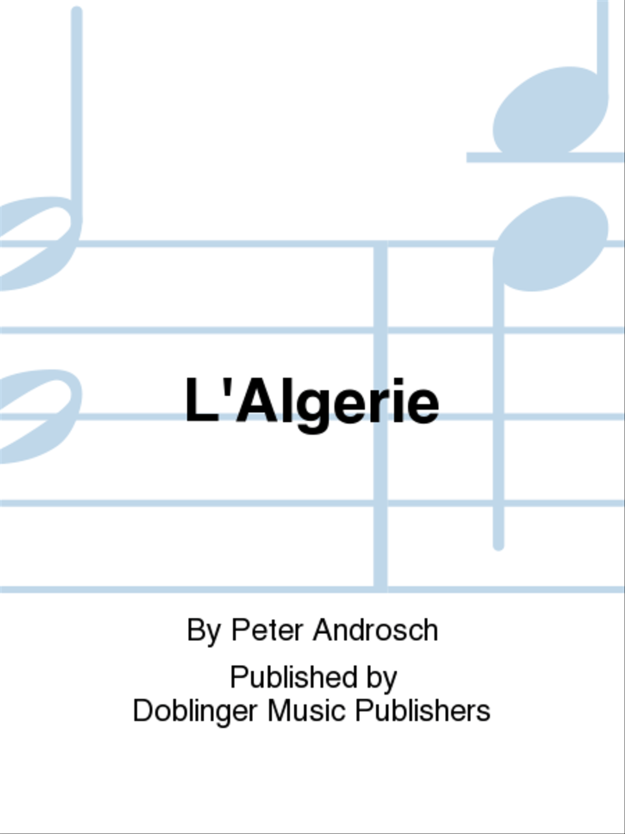 L'Algerie L'Algerie Part scores gallery preview page 1