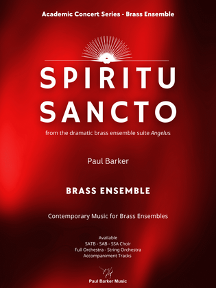 Book cover for Spiritu Sancto (Brass Ensemble)