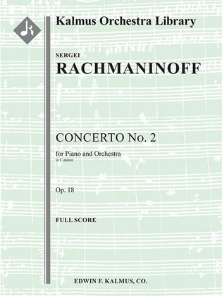 Book cover for Concerto for Piano No. 2 in C minor, Op. 18