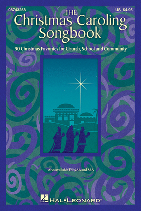 Book cover for The Christmas Caroling Songbook
