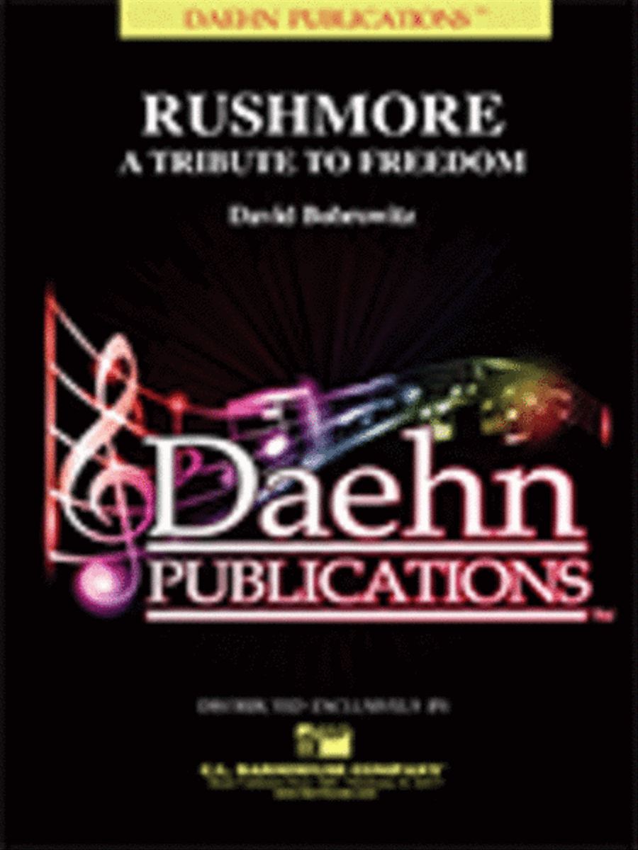 Rushmore Rushmore Concert Band scores gallery preview page 1