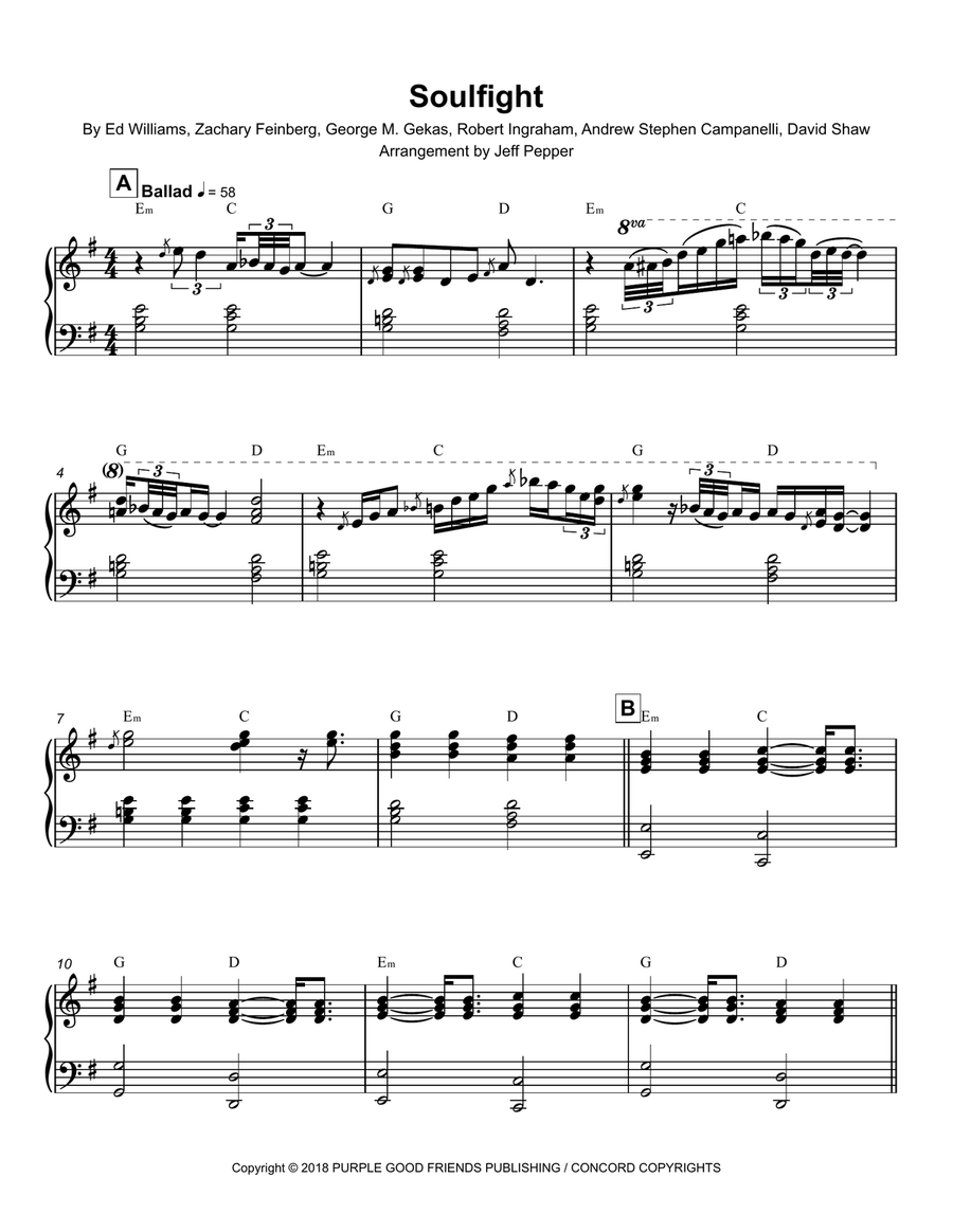 Soulfight Voice scores gallery preview page 1