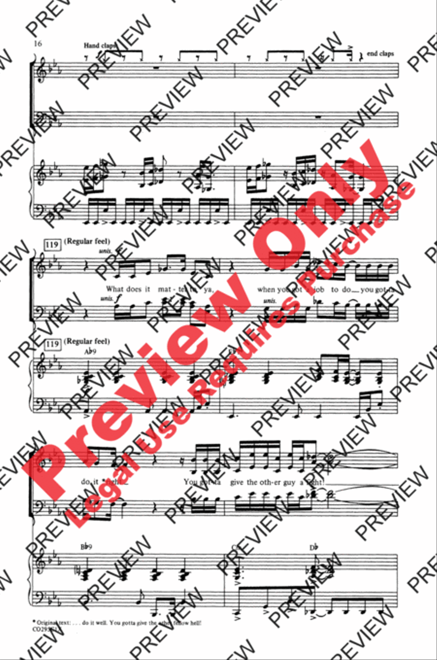 The Best of Bond (A Medley) 4-Part scores gallery preview page 15