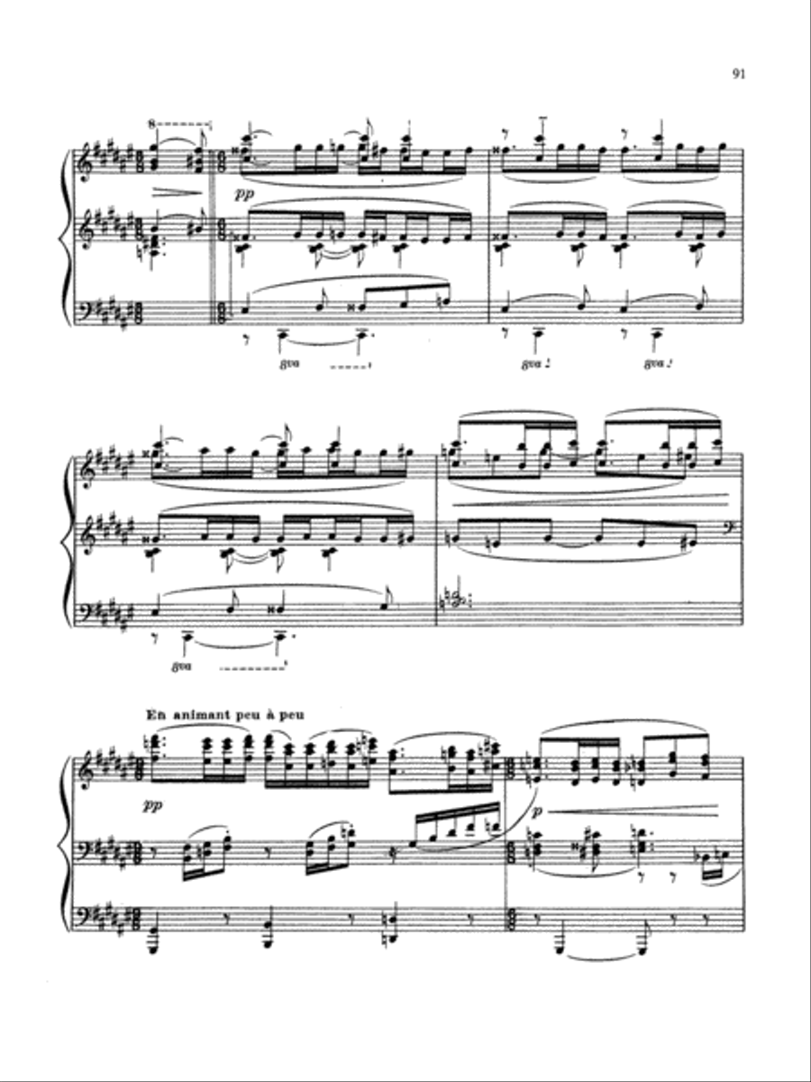 Debussy: Prelude - Book II, No. 7 Piano Solo scores gallery preview page 3