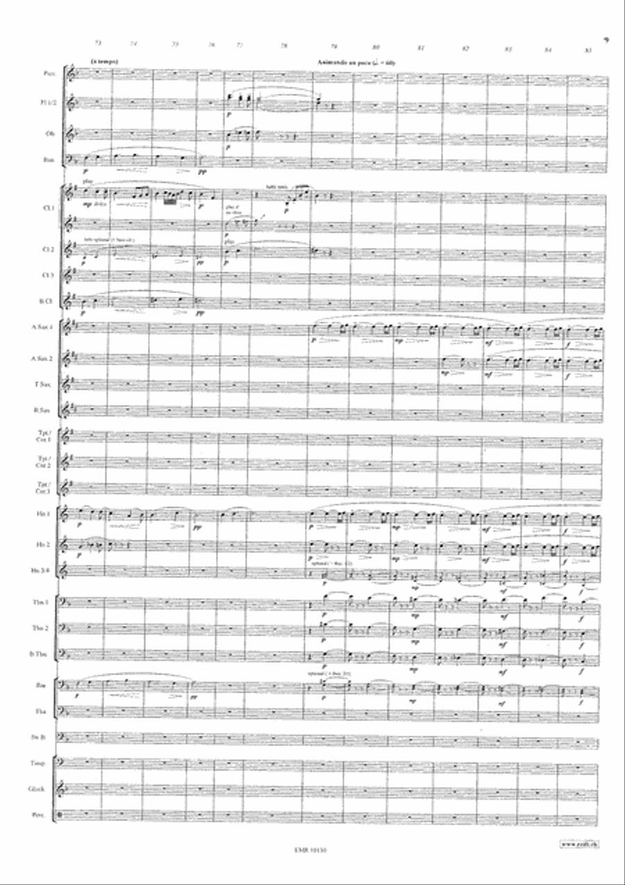 The Flying Dutchman Concert Band scores gallery preview page 10