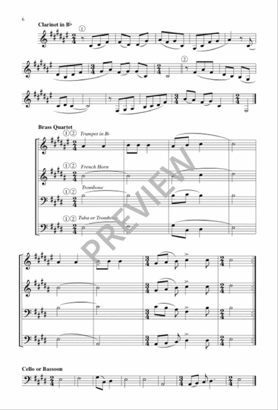 Three Songs for Triduum Three Songs for Triduum 4-Part scores gallery preview page 6