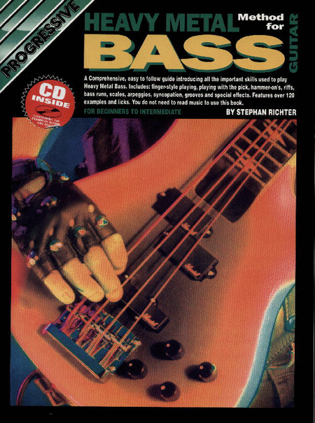Heavy Metal Bass Guitar Book/Cd