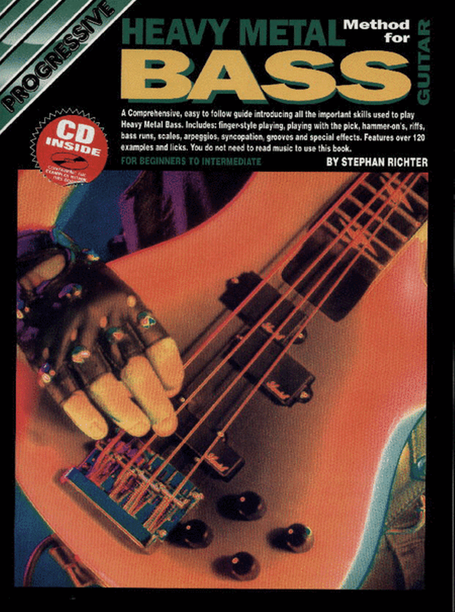 Progressive Heavy Metal Bass Guitar (Book/CD)