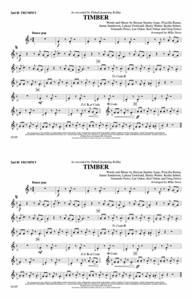 Timber: 2nd B-flat Trumpet