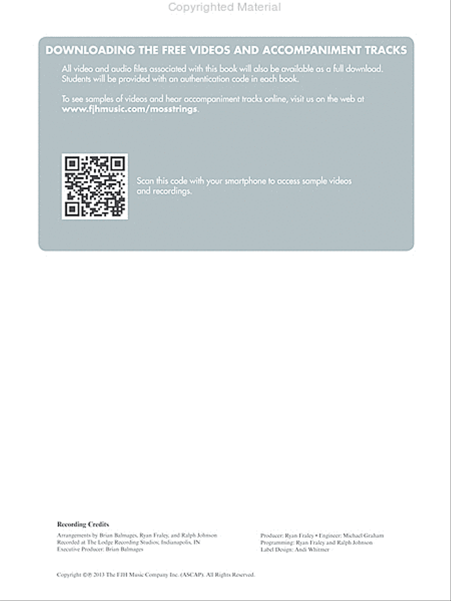 Measures of Success for String Orchestra-Violin Book 1 Chamber Orchestra scores gallery preview page 52