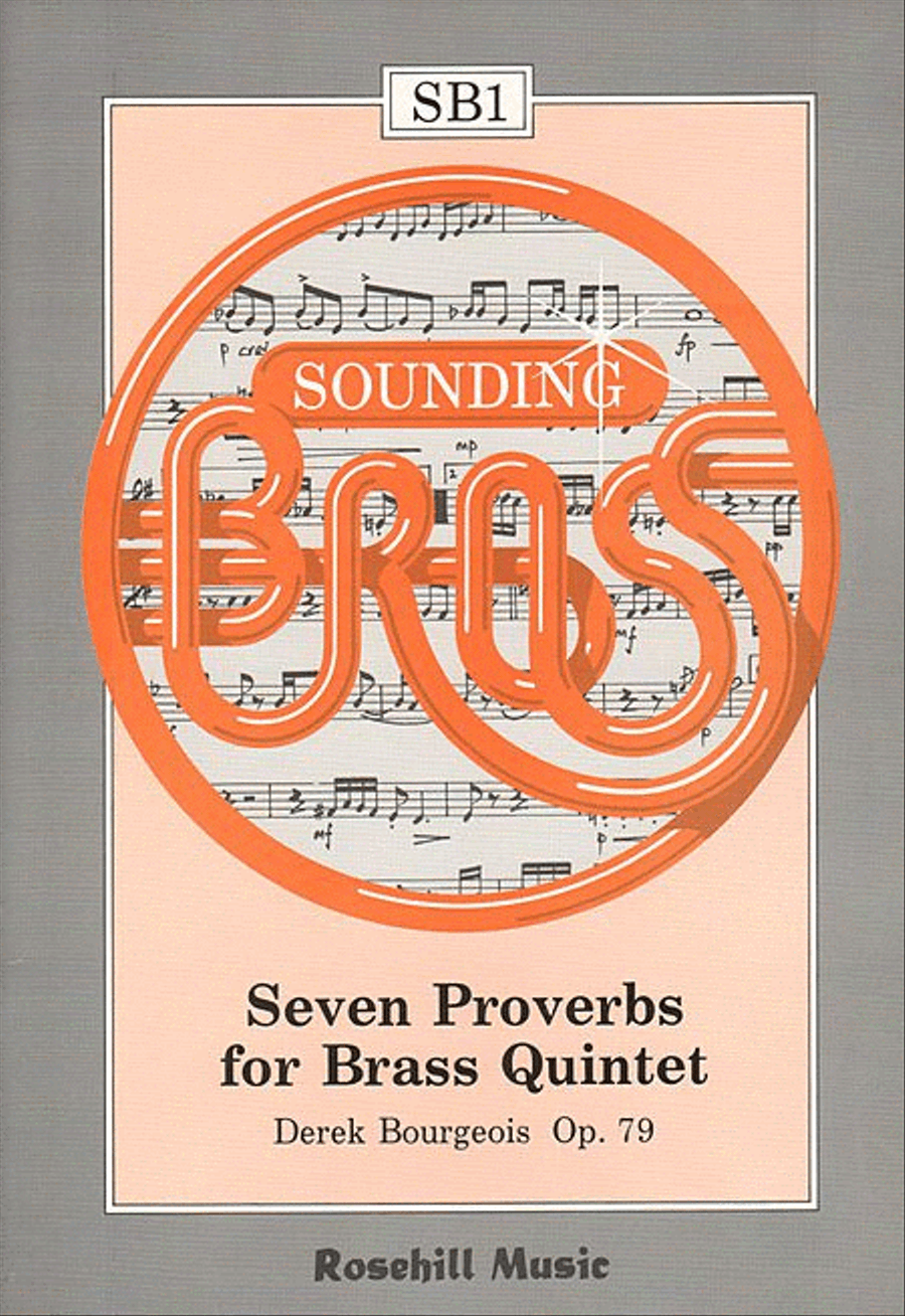 Seven Proverbs Brass Quintet scores gallery preview page 1