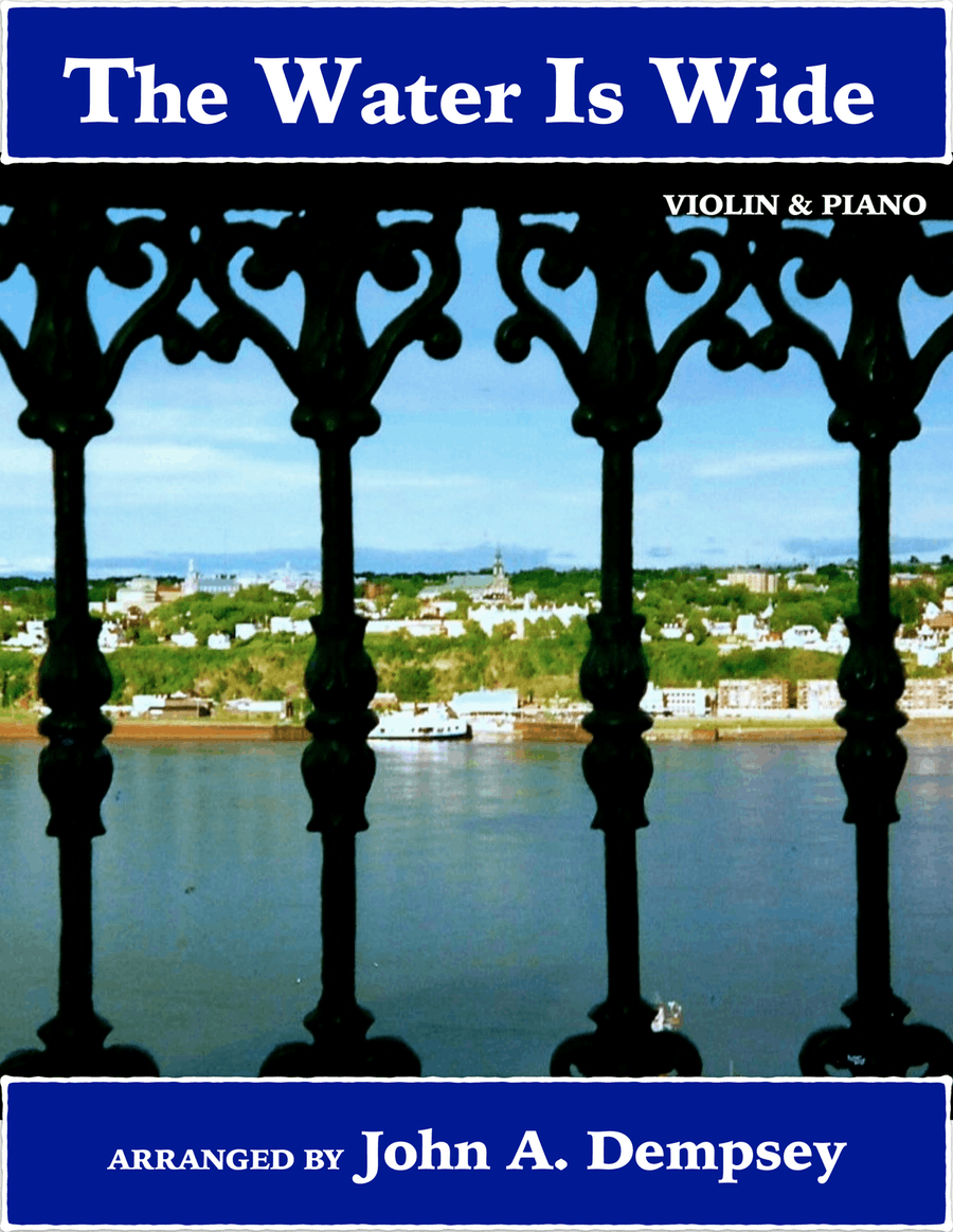 The Water is Wide (Violin and Piano) Violin Solo scores gallery preview page 1