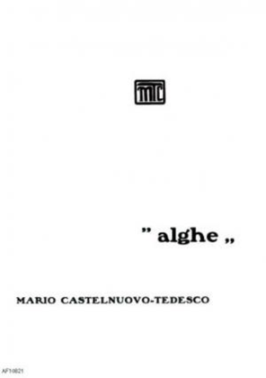 Book cover for Alghe