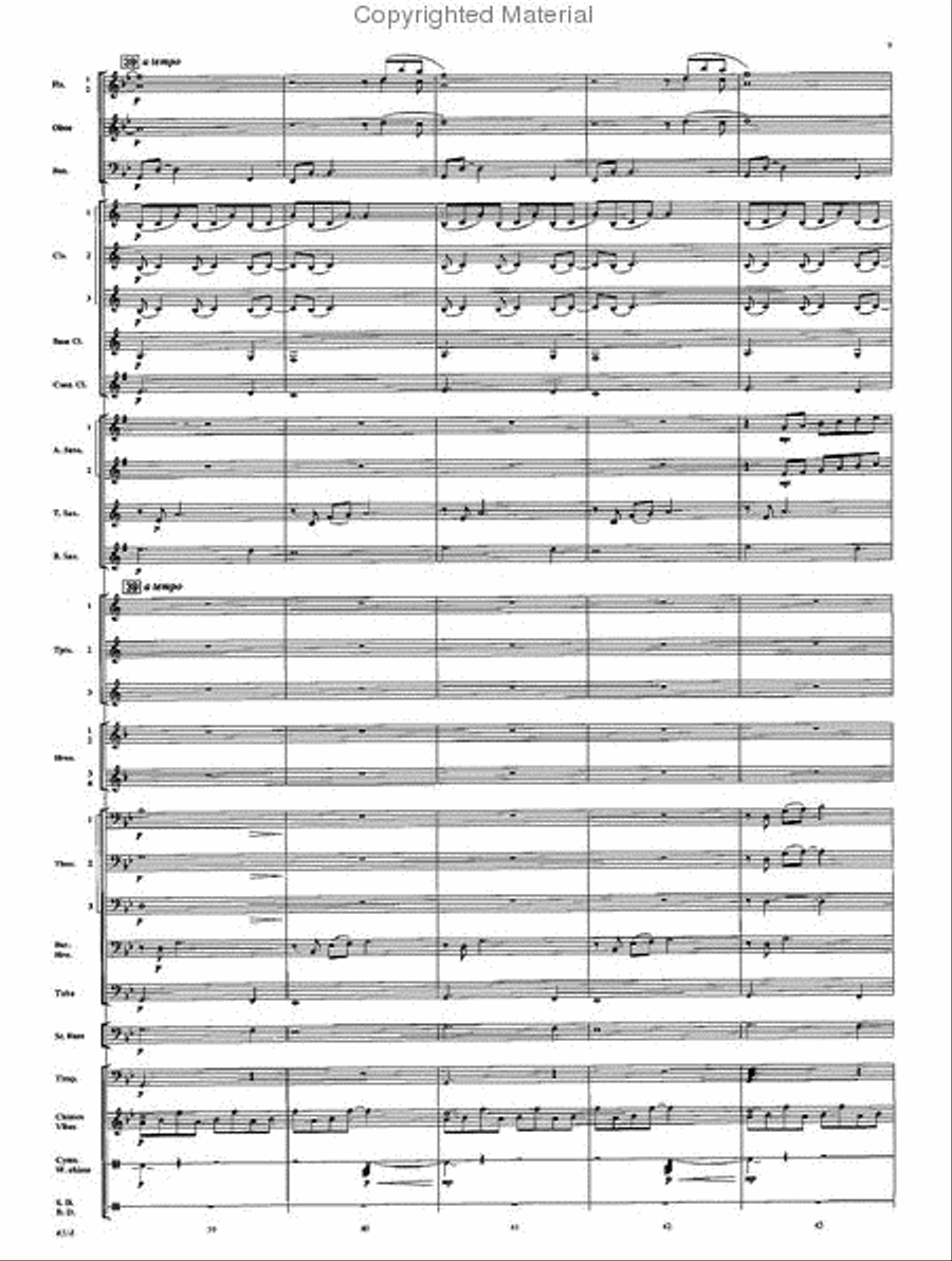 Pastorale Pastorale Concert Band scores gallery preview page 10