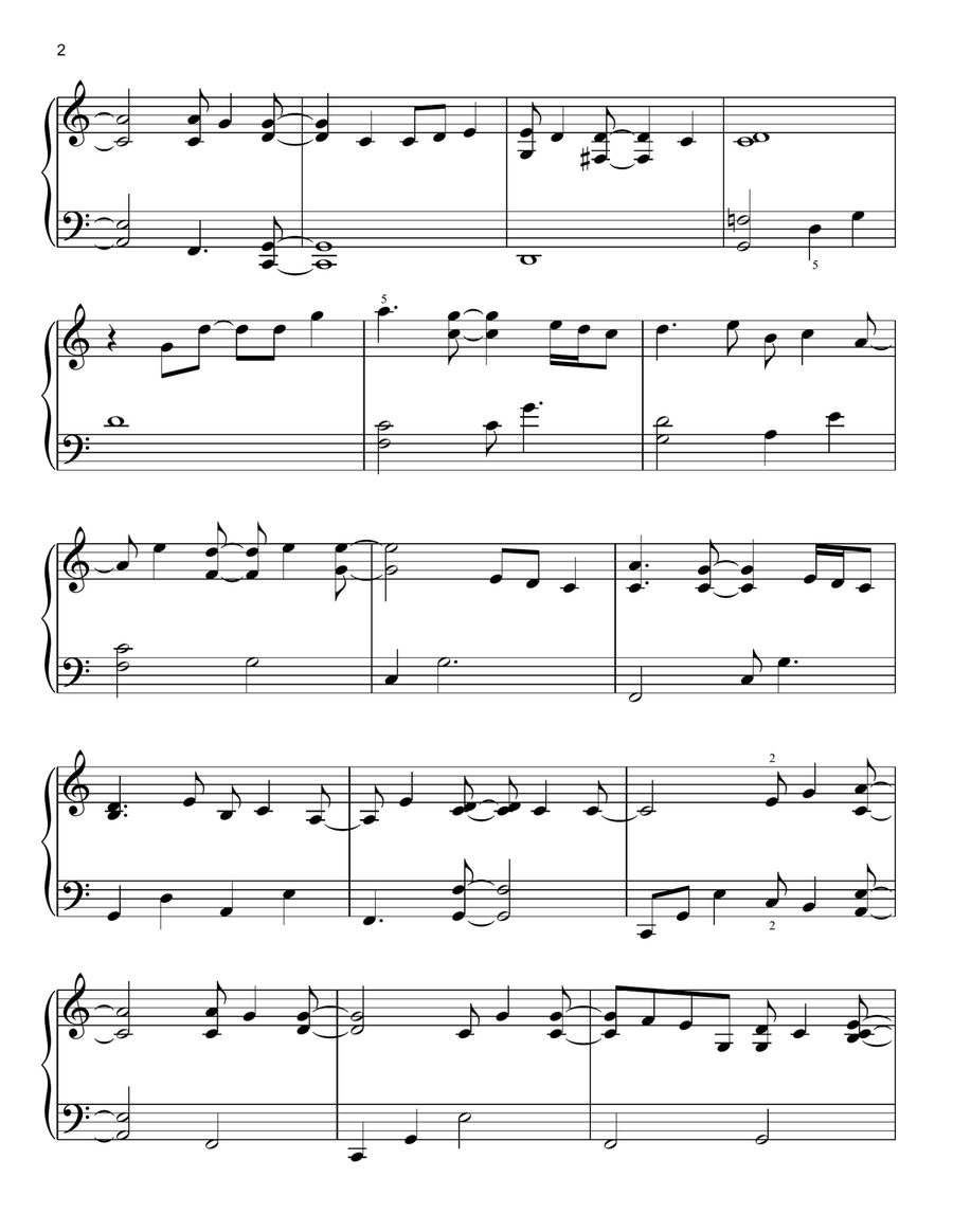 Crossroads Crossroads Easy Piano scores gallery preview page 2