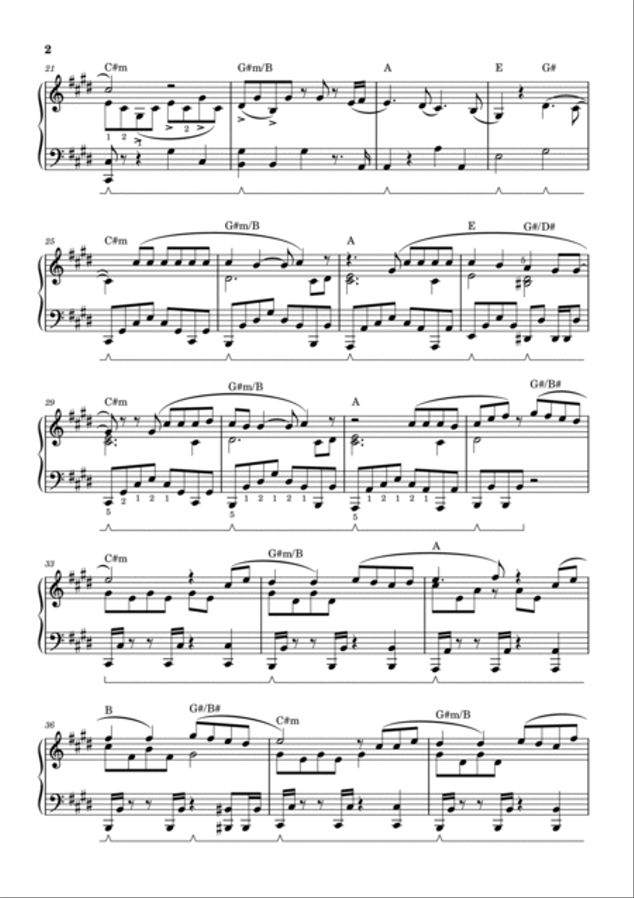 Creepin' Easy Piano scores gallery preview page 2