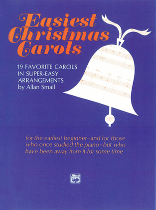 Book cover for Easiest Christmas Carols