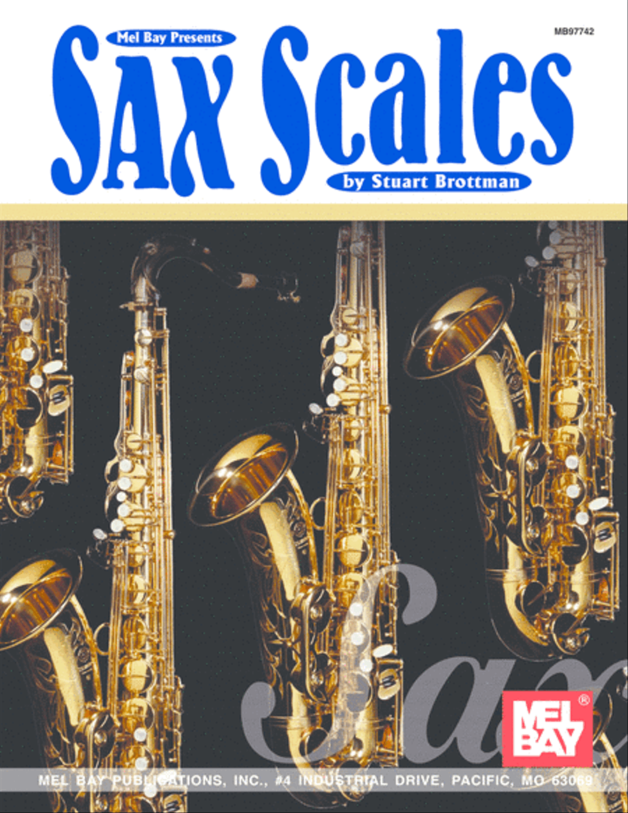 Sax Scales Saxophone scores gallery preview page 1