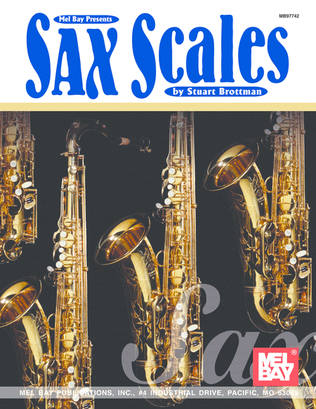 Book cover for Sax Scales