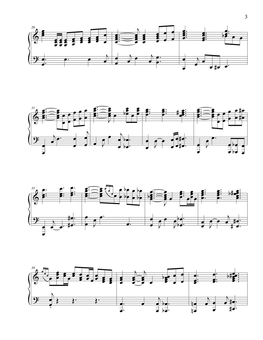 Blessed Assurance Blessed Assurance Piano Solo scores gallery preview page 4
