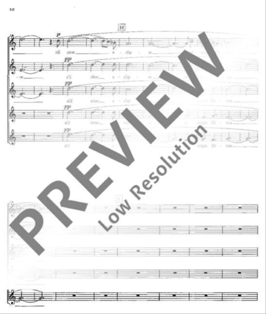 Drei französische Chöre Drei französische Chöre Mixed Choir scores gallery preview page 11