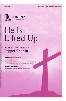 Book cover for He Is Lifted Up