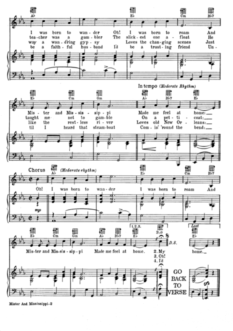 Mister And Mississippi Voice scores gallery preview page 3