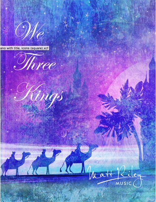 Book cover for We Three Kings - Violin and Piano