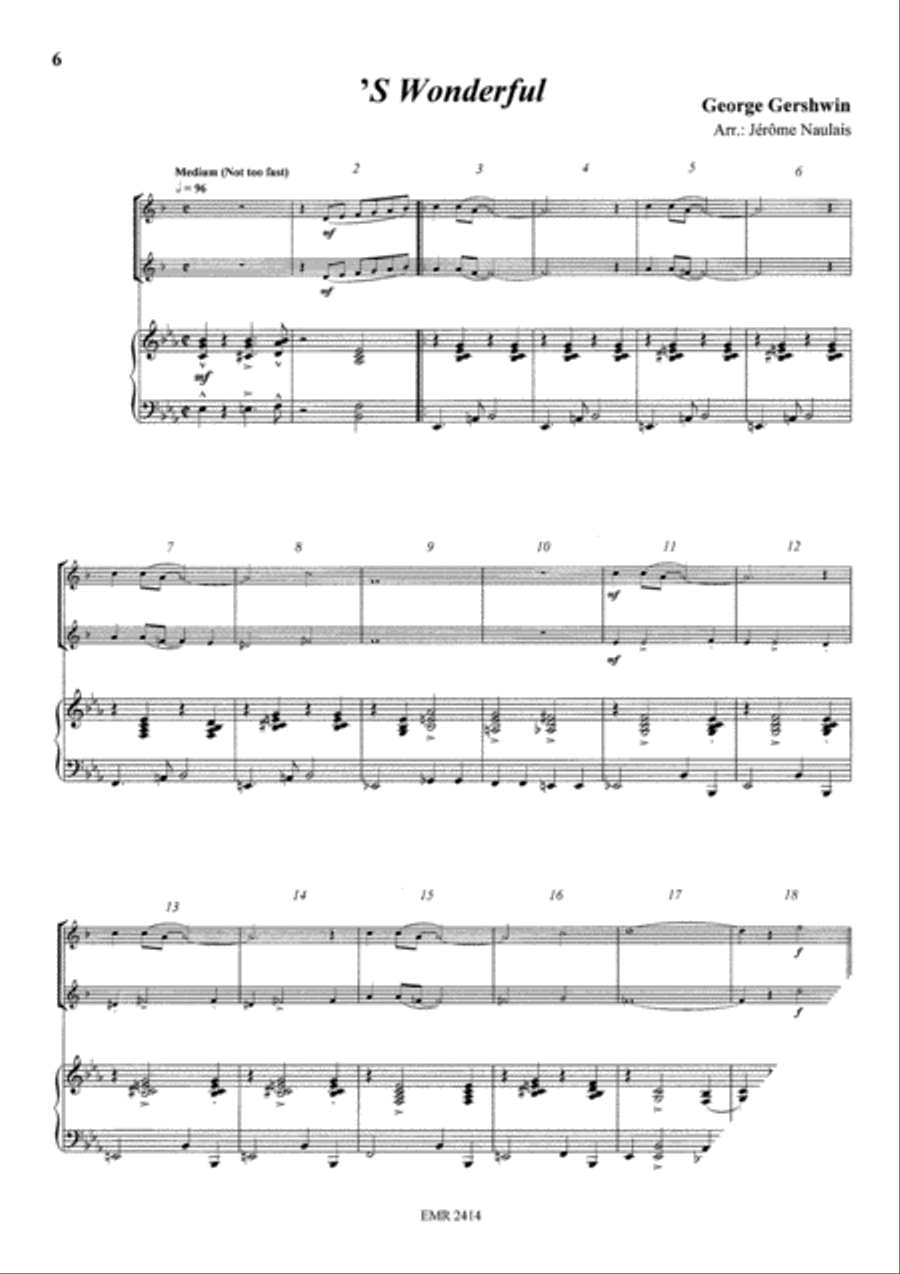 Album Volume 4 Clarinet Duet scores gallery preview page 4