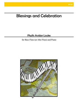 Blessings and Celebration for Bass Flute and Piano