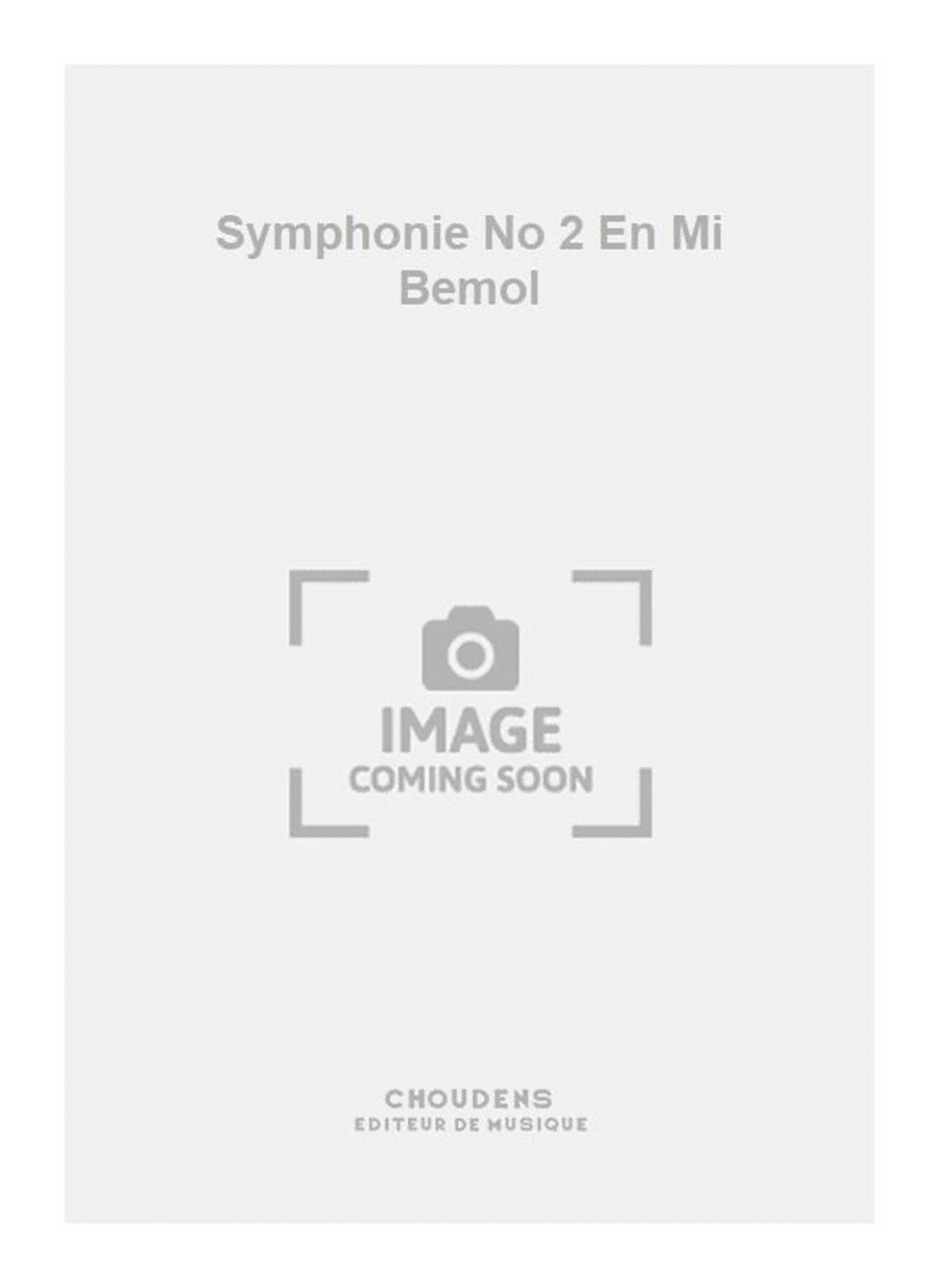 Symphonie No 2 En Mi Bemol Orchestra scores gallery preview page 1