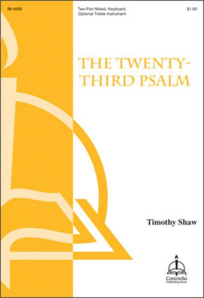 The Twenty-Third Psalm image number null