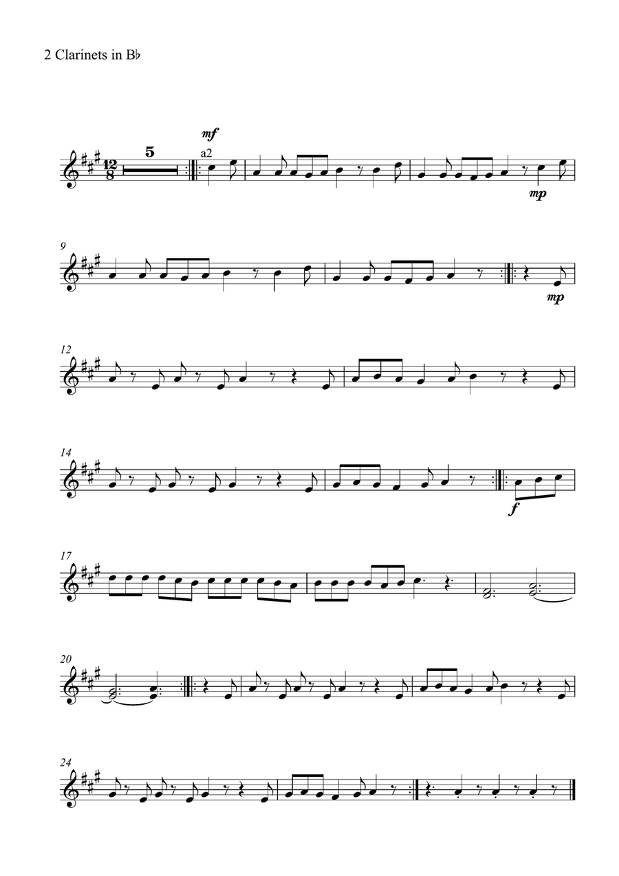 La Raspa Full Orchestra scores gallery preview page 6