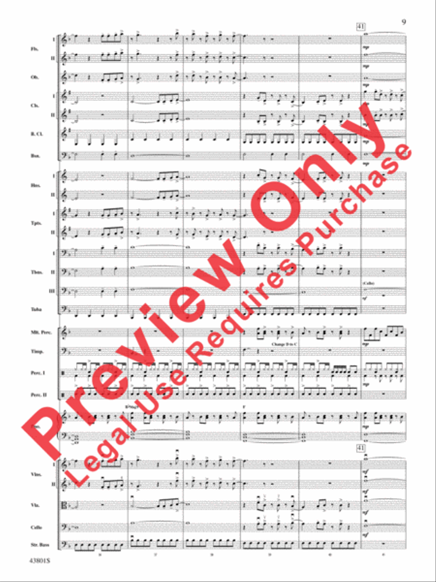 Bruno Mars' Greatest Hits Full Orchestra scores gallery preview page 10