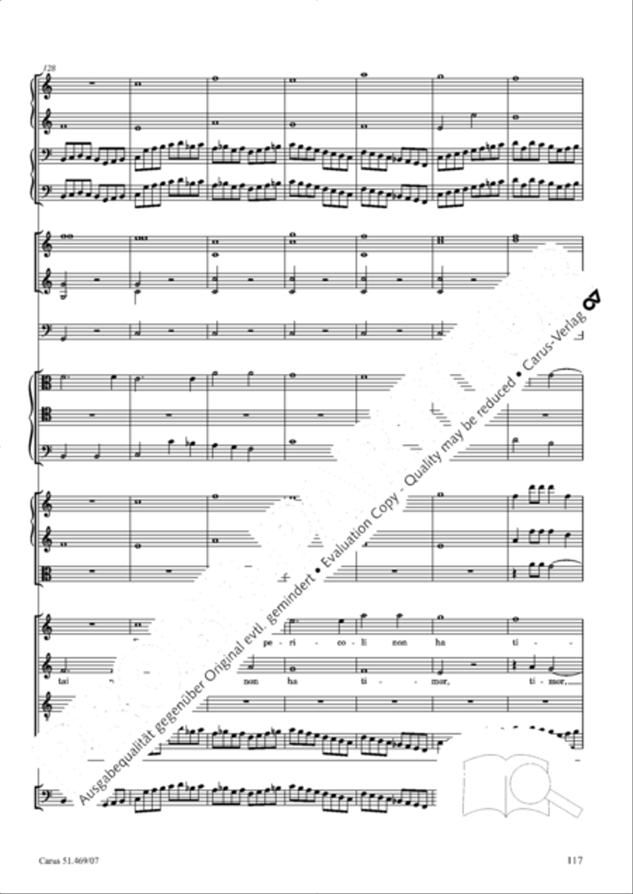 Davide penitente 4-Part scores gallery preview page 130
