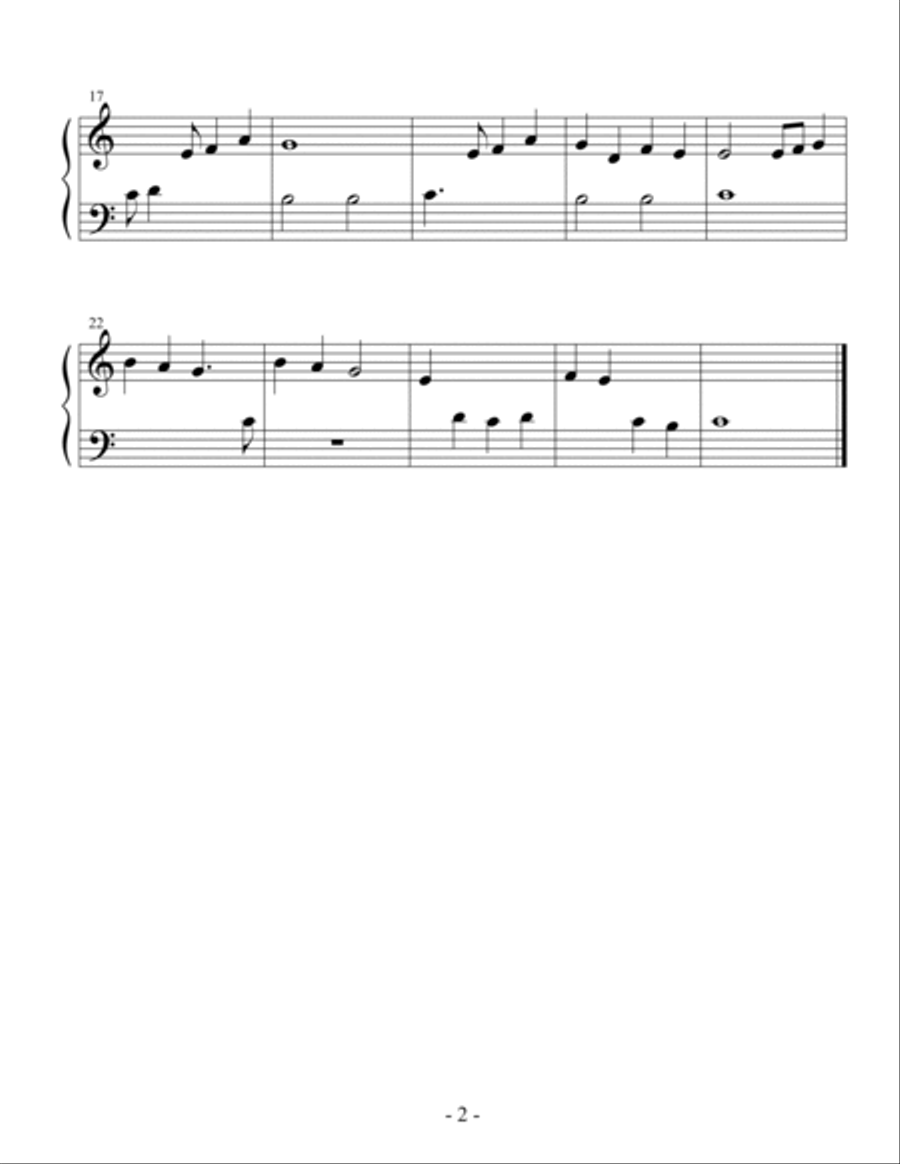 A Whole New World (from 'Aladdin') Easy Piano scores gallery preview page 2