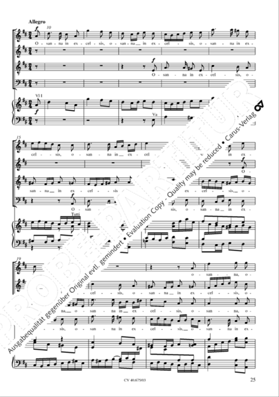 Mass in G Major Mass in G Major STB scores gallery preview page 26