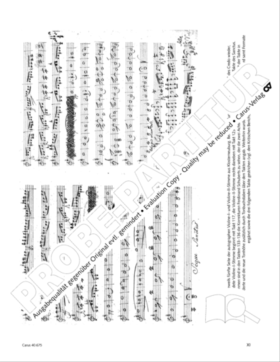 Mass in G Major STB scores gallery preview page 12