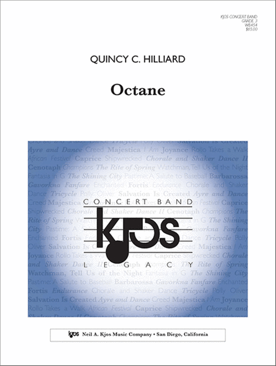 Octane Concert Band scores gallery preview page 1