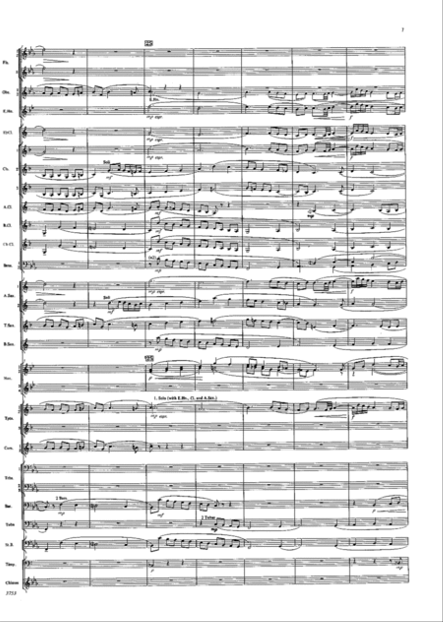 Deck Thyself, My Soul, With Gladness Concert Band scores gallery preview page 7