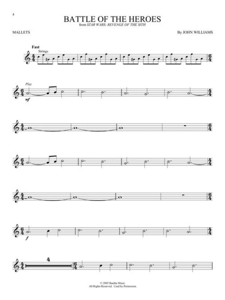 Star Wars – Instrumental Play-Along for Mallet Percussion image number null