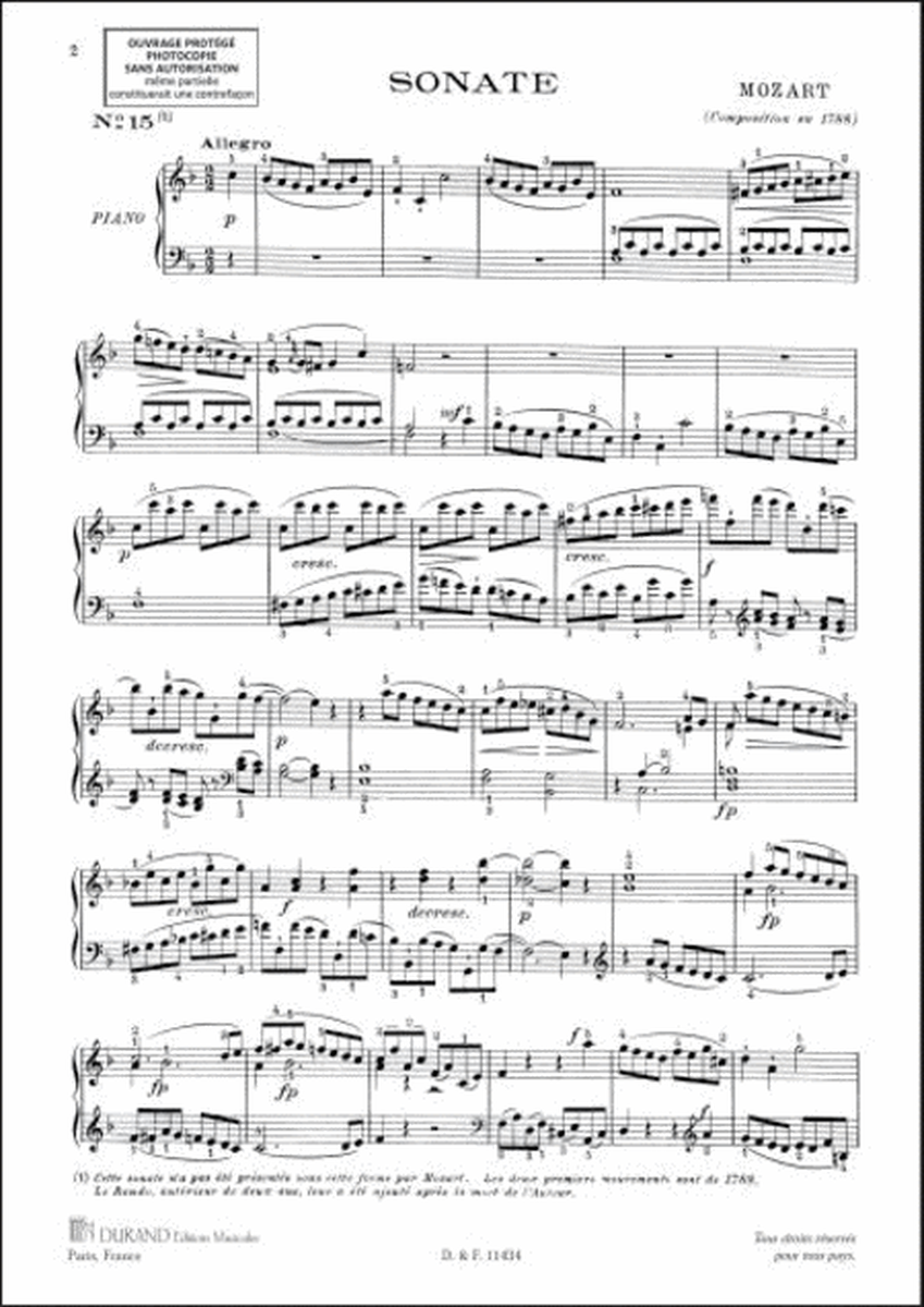 Integrale Des Sonates Pour Piano: