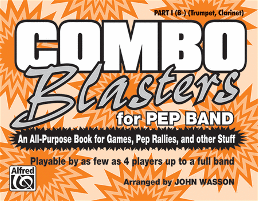 Combo Blasters for Pep Band - Part I (Trumpet, Clarinet) Pep Band scores gallery preview page 1