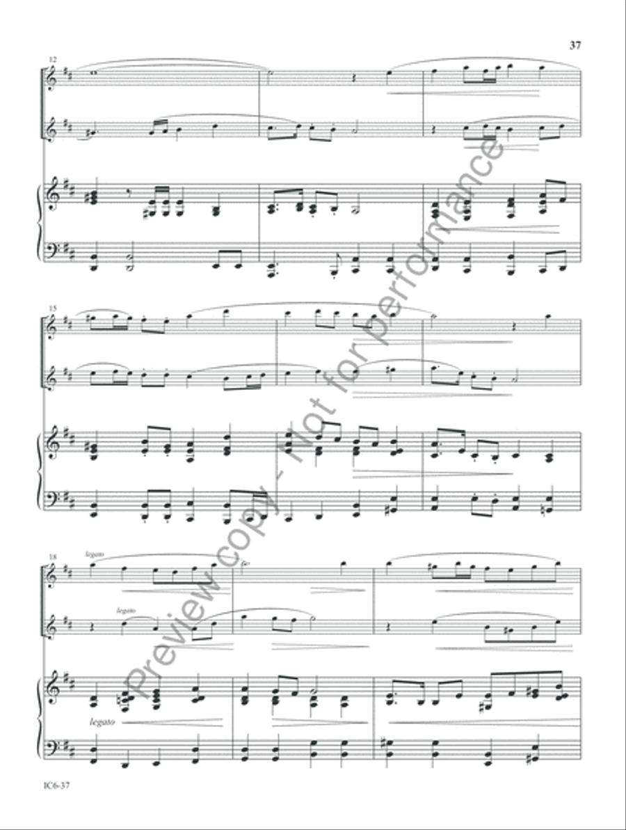 Instrumental Worship Volume 2 - Treble in C Collection / Songbook scores gallery preview page 17