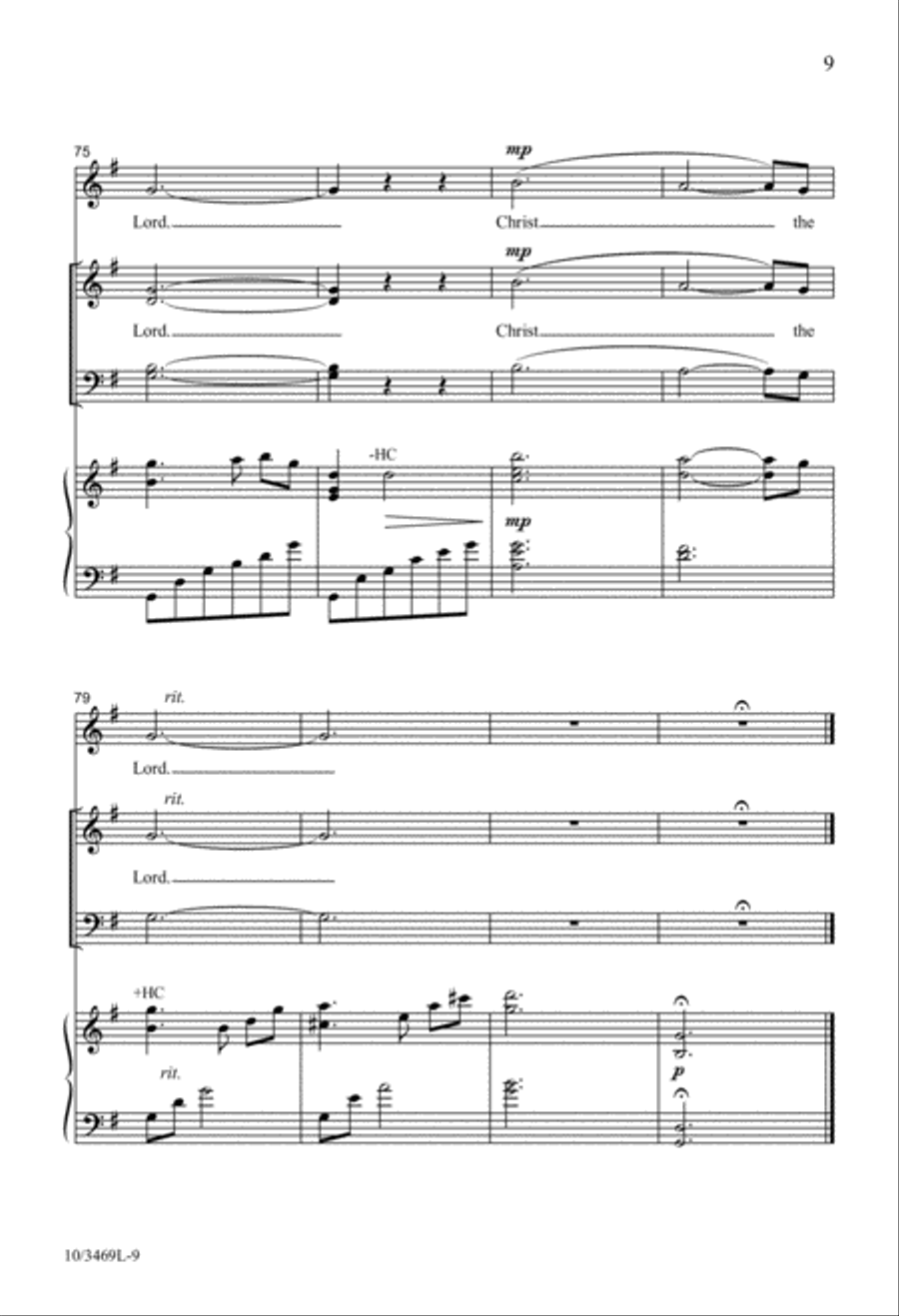 Moonlight on the Manger Moonlight on the Manger 4-Part scores gallery preview page 8