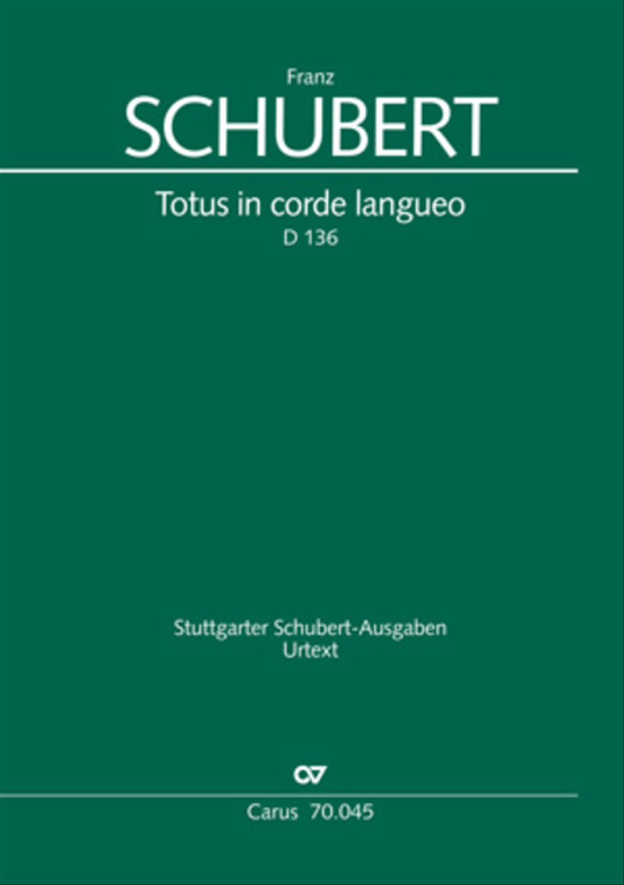 Totus in corde langueo Flute scores gallery preview page 1